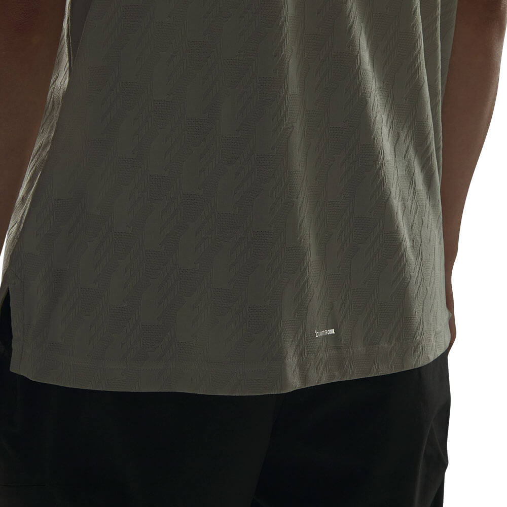 アディダス adidas　メンズ クライマクール シーズナルジャガード 半袖 ポロシャツ QB643　2026年モデル 詳細8