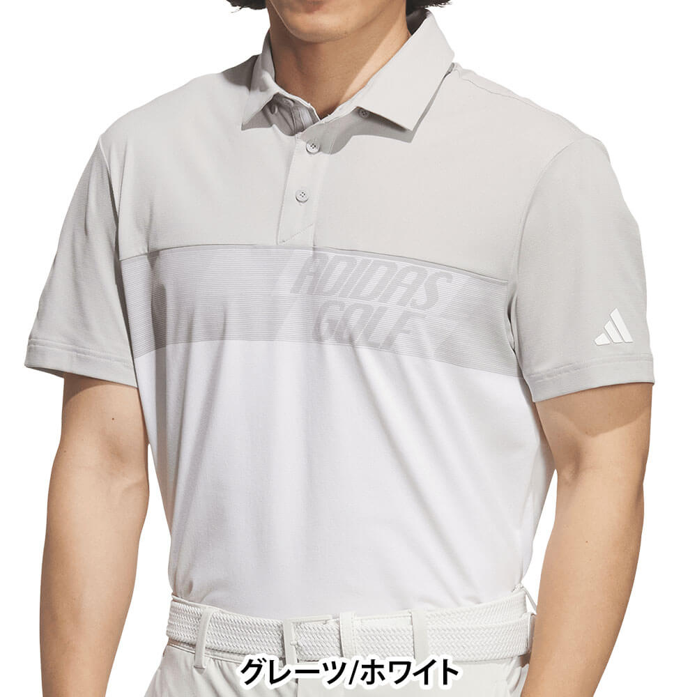 アディダス adidas　メンズ カラーブロック ボタンダウン 半袖 ポロシャツ RG650　2026年モデル 詳細7