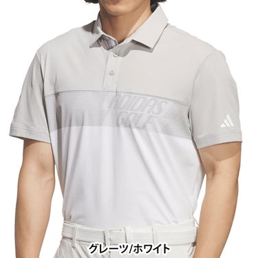 アディダス adidas　メンズ カラーブロック ボタンダウン 半袖 ポロシャツ RG650　2026年モデル 詳細7