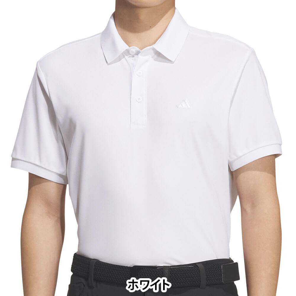 アディダス adidas　メンズ クライマクール 接触冷感 ユニバーサル 半袖 ピケ ポロシャツ WM307　2026年モデル 詳細2