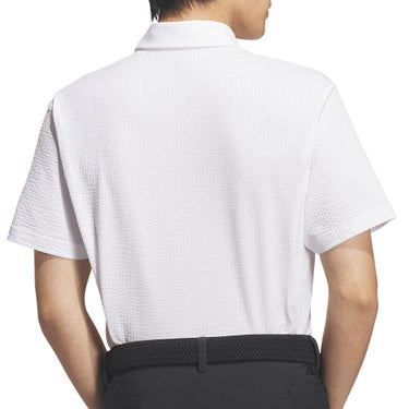 アディダス adidas　メンズ クライマクール シアサッカー ボタンダウン 半袖 ポロシャツ ZG328　2026年モデル 詳細3