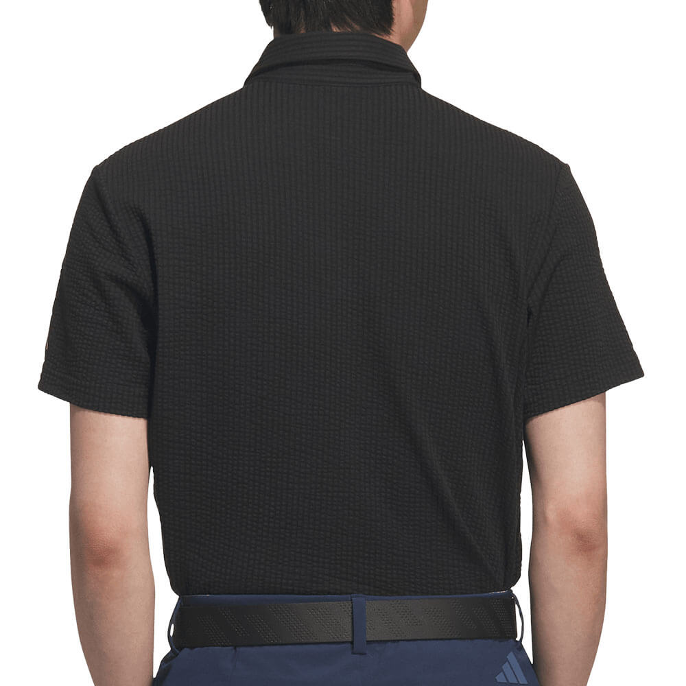 アディダス adidas　メンズ クライマクール シアサッカー ボタンダウン 半袖 ポロシャツ ZG328　2026年モデル 詳細7