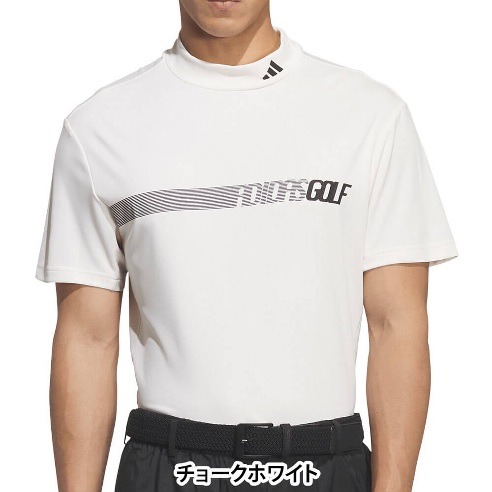 アディダス adidas　メンズ クライマクール サイドメッシュ 半袖 モックネックシャツ ZQ650　2026年モデル 詳細2