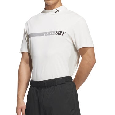 アディダス adidas　メンズ クライマクール サイドメッシュ 半袖 モックネックシャツ ZQ650　2026年モデル 詳細4