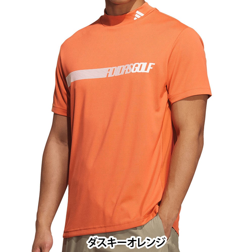 アディダス adidas　メンズ クライマクール サイドメッシュ 半袖 モックネックシャツ ZQ650　2026年モデル 詳細8