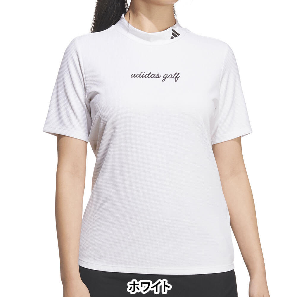 アディダス adidas　レディース クライマクール 半袖 モックネックシャツ CD014　2026年モデル 詳細2