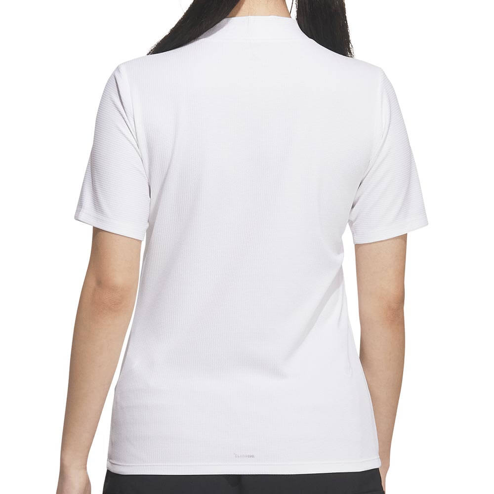 アディダス adidas　レディース クライマクール 半袖 モックネックシャツ CD014　2026年モデル 詳細3