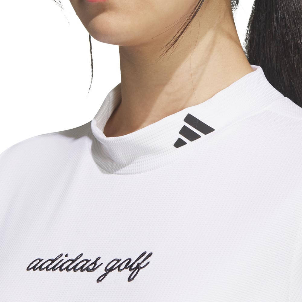 アディダス adidas　レディース クライマクール 半袖 モックネックシャツ CD014　2026年モデル 詳細4