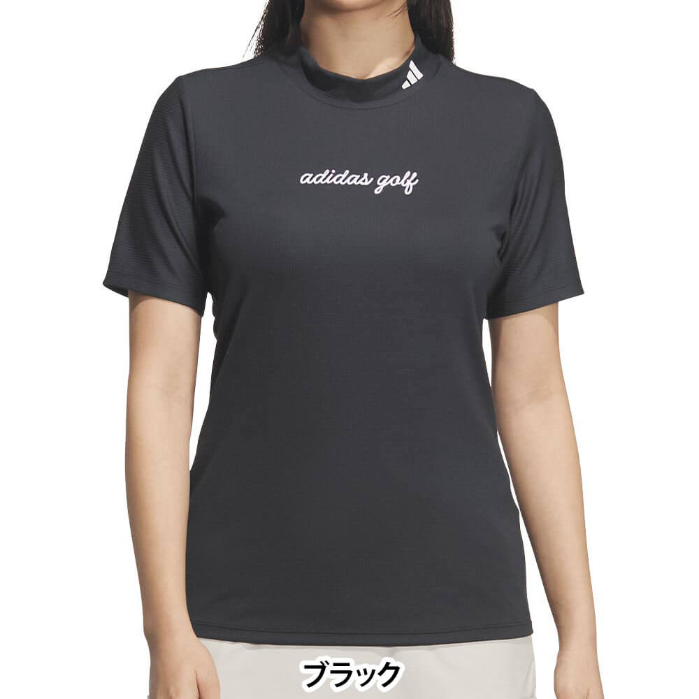 アディダス adidas　レディース クライマクール 半袖 モックネックシャツ CD014　2026年モデル 詳細5