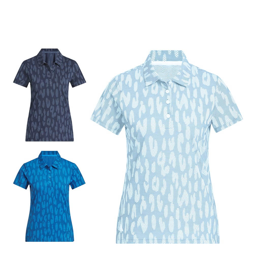 アディダス adidas　レディース クライマクール ジャガード 半袖 ポロシャツ DG514　2026年モデル 詳細1