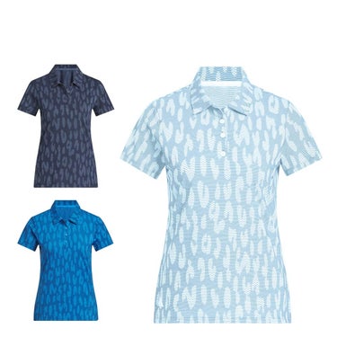 アディダス adidas　レディース クライマクール ジャガード 半袖 ポロシャツ DG514　2026年モデル 詳細1