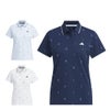 アディダス adidas　レディース クライマクール モノグラム 半袖 ポロシャツ SF640　2026年モデル