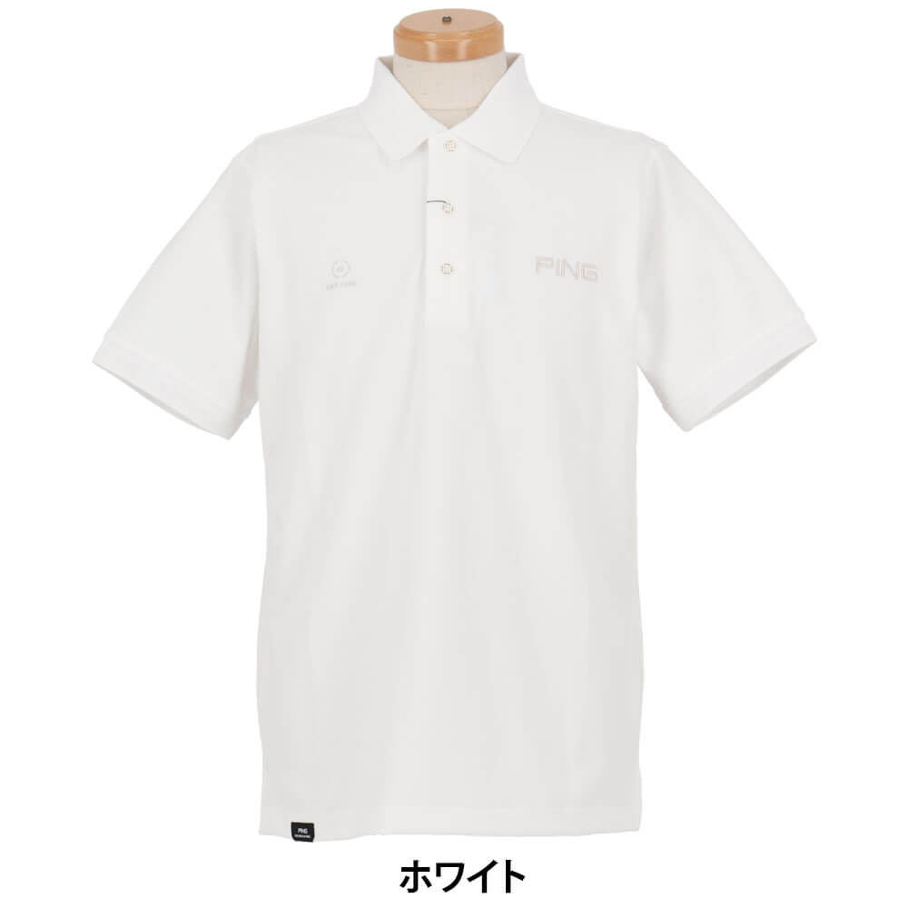 ピンゴルフ メンズ レイブロック 半袖 ポロシャツ 621-6160203 [2026年春夏モデル] 詳細5