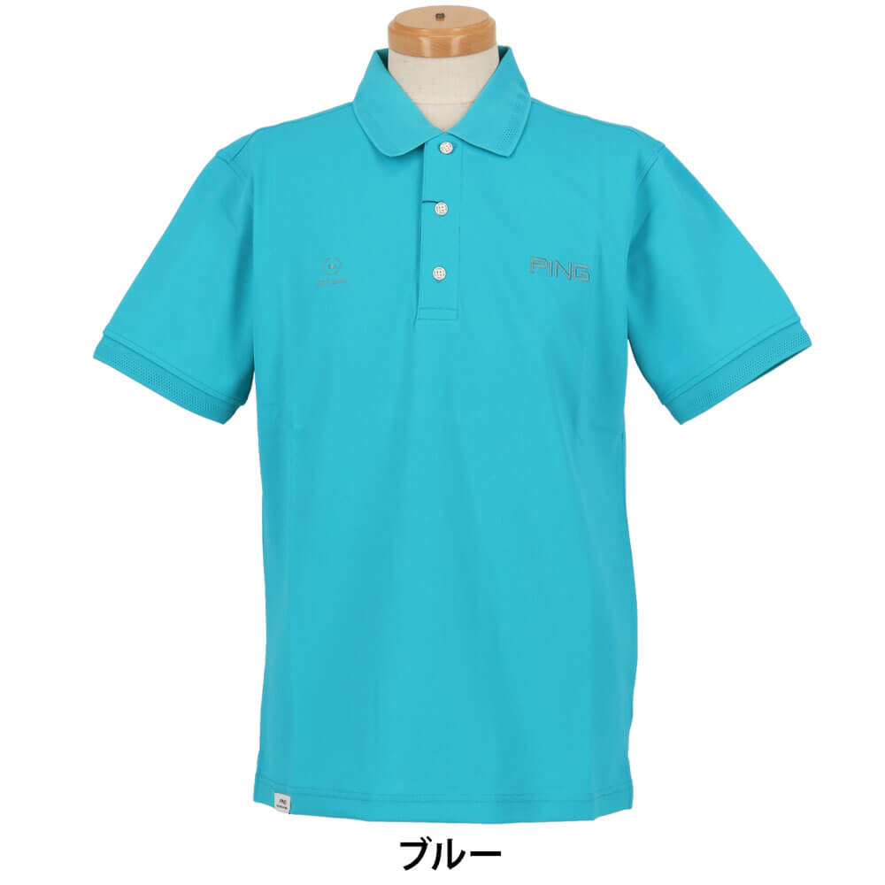 ピンゴルフ メンズ レイブロック 半袖 ポロシャツ 621-6160203 [2026年春夏モデル] 詳細8