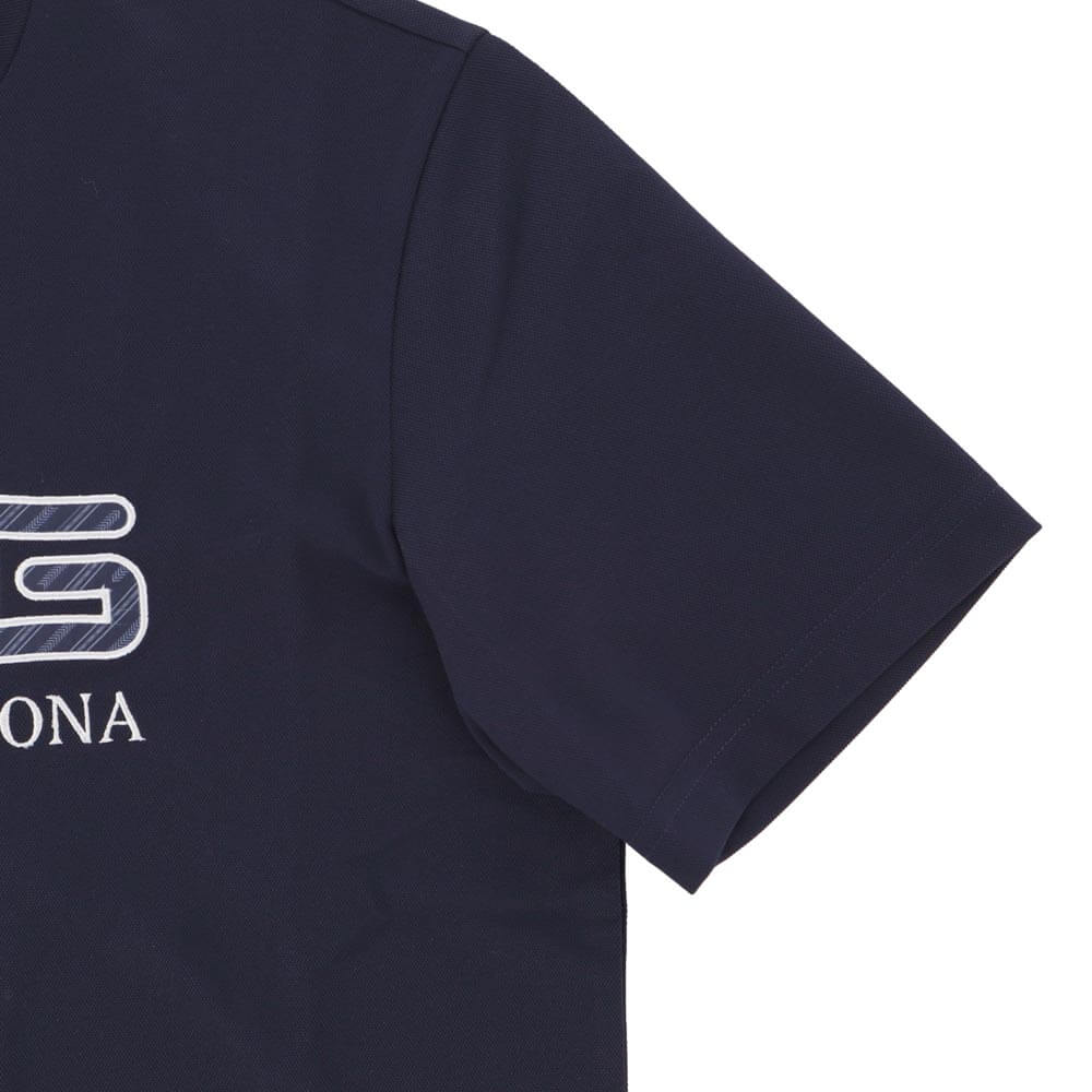 ピンゴルフ メンズ アップリケ 半袖 ハイネックシャツ 621-6167201 [2026年春夏モデル] 詳細12