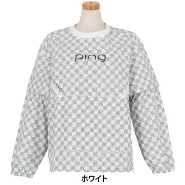 ピンゴルフ レディース リップストップ 2WAY 長袖 ブルゾン 622-6120102 [2026年春夏モデル] 詳細2