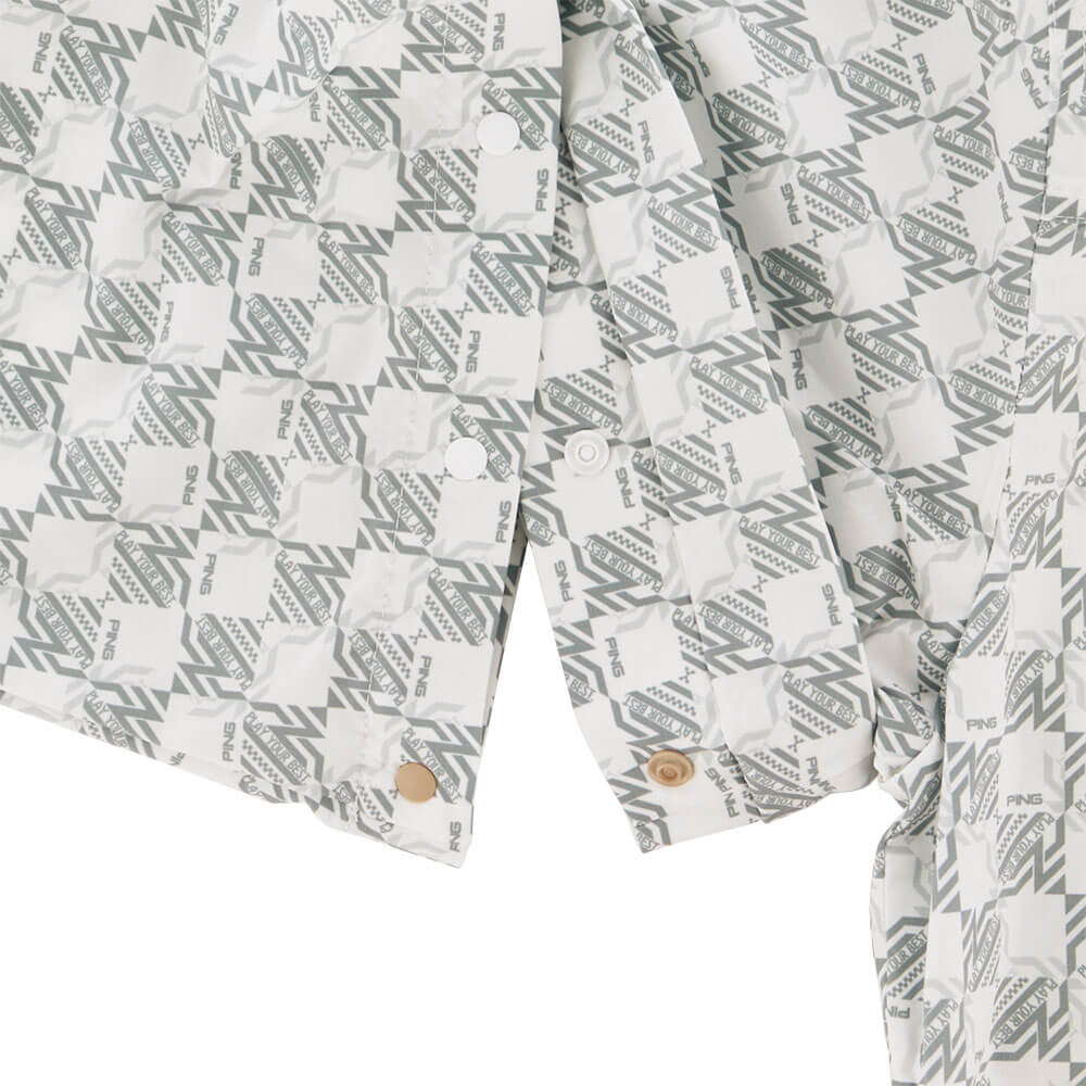 ピンゴルフ レディース リップストップ 2WAY 長袖 ブルゾン 622-6120102 [2026年春夏モデル] 詳細11