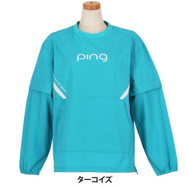 ピンゴルフ レディース リップストップ 2WAY 長袖 ブルゾン 622-6120102 [2026年春夏モデル] 詳細13