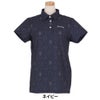 ピンゴルフ レディース バイアスチェックプリント 半袖 ポロシャツ 622-6160402 [2026年春夏モデル] 詳細12
