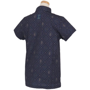 ピンゴルフ レディース バイアスチェックプリント 半袖 ポロシャツ 622-6160402 [2026年春夏モデル] 詳細13