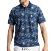 マンシングウェア メンズ ワッペン総柄プリント 半袖ポロシャツ MG6SHS35M ゴルフウェア [2026年春夏モデル] 詳細2