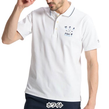 マンシングウェア メンズ ロゴ刺繍 半袖ポロシャツ MG6SHS36M ゴルフウェア [2026年春夏モデル] 詳細8