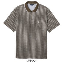 マンシングウェア Munsingwear メンズ モノグラムグラフィックプリント 半袖 ポロシャツ MG6SHS58M 2026年モデル