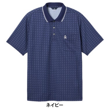 マンシングウェア メンズ モノグラムグラフィックプリント 半袖ポロシャツ MG6SHS58M ゴルフウェア [2026年春夏モデル] 詳細6