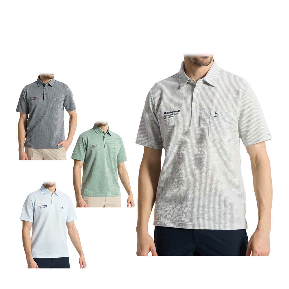マンシングウェア（Munsingwear） 半袖 ポロシャツ メンズ 通販