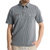 マンシングウェア メンズ ストレッチ シアサッカーストライプ台襟付き 半袖ポロシャツ MG6SHS59M ゴルフウェア [2026年春夏モデル] 詳細6