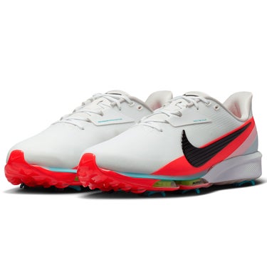ナイキ NIKE　ネクスト％ ツアー 3　メンズ ゴルフシューズ HV4699 100 ホワイト/ブライトクリムゾン