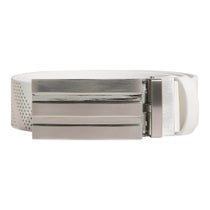 アディダス adidas　メンズ スリーストライプス バックル パンチング ベルト C1174 KF0450 ホワイト　2026年モデル