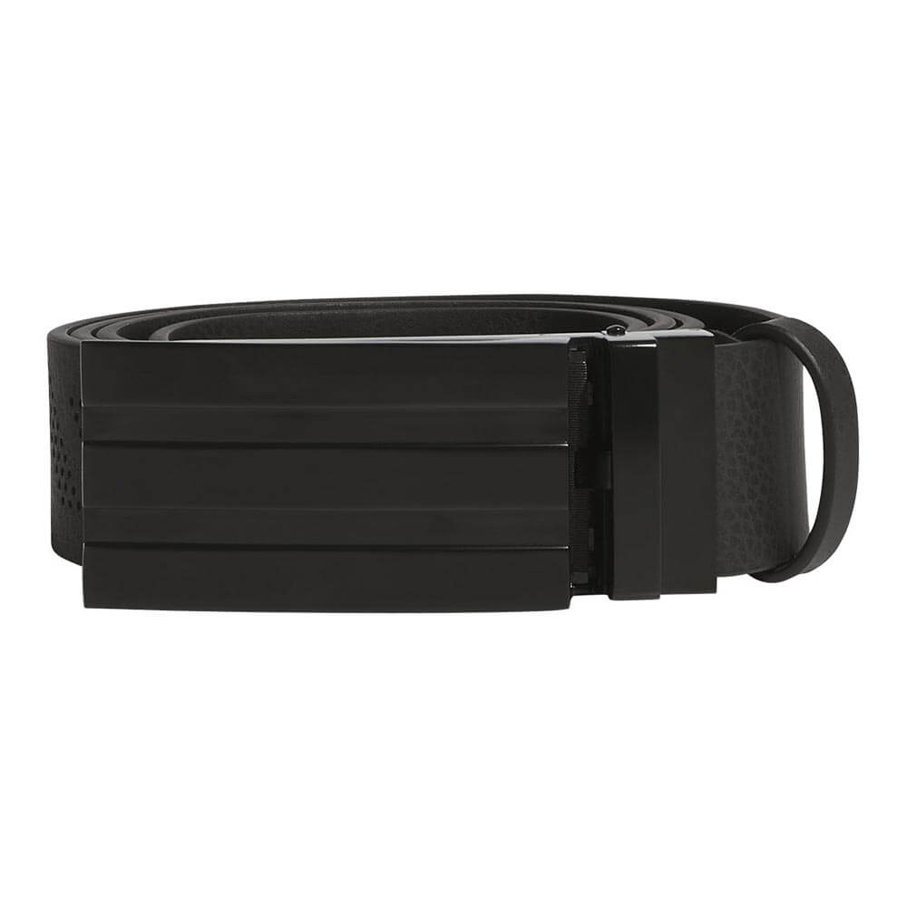 アディダス adidas　メンズ スリーストライプス バックル パンチング ベルト C1174 KF0451 ブラック　2026年モデル ブラック