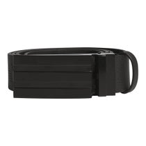 アディダス adidas　メンズ スリーストライプス バックル パンチング ベルト C1174 KF0451 ブラック　2026年モデル