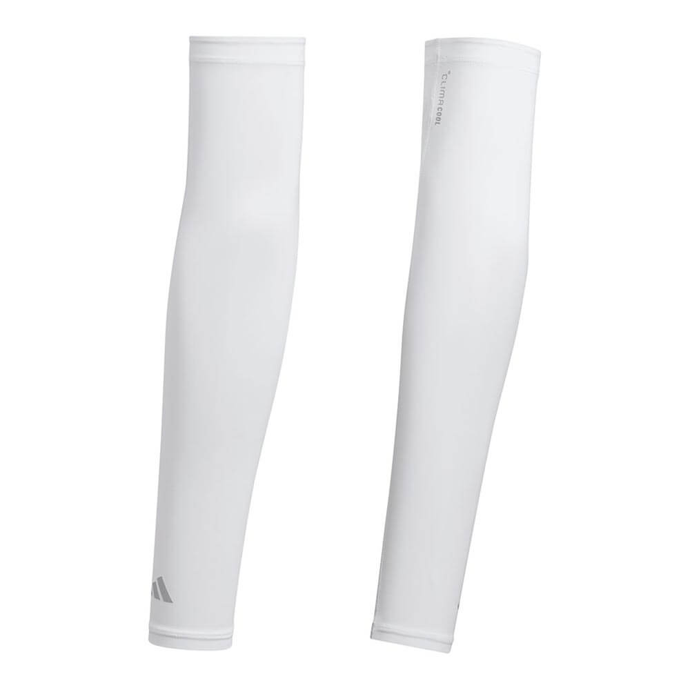 アディダス adidas　メンズ クライマクール UV アームカバー VS350 KF0440 ホワイト　2026年モデル ホワイト