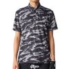 フィラ FILA　メンズ カモフラージュ柄 半袖 ボタンダウン ポロシャツ 745-531Y　2025年モデル 詳細2