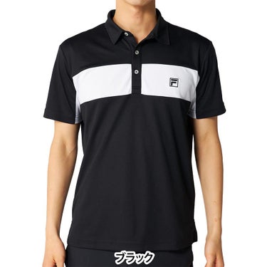 フィラ FILA　メンズ 配色切替 半袖 ポロシャツ 745-532Y　2025年モデル 詳細5