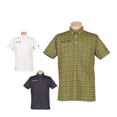 フィラ FILA　メンズ 半袖 ボタンダウン ポロシャツ 745-539Y　2025年モデル 詳細1