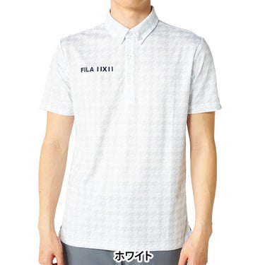 フィラ FILA　メンズ 半袖 ボタンダウン ポロシャツ 745-539Y　2025年モデル 詳細10