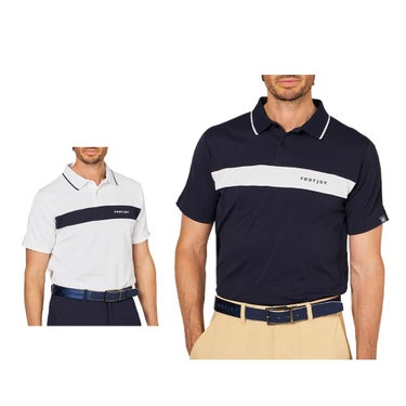 フットジョイ FootJoy　メンズ チェストライン 半袖 ポロシャツ FJ-S25-S02　2025年モデル 詳細1