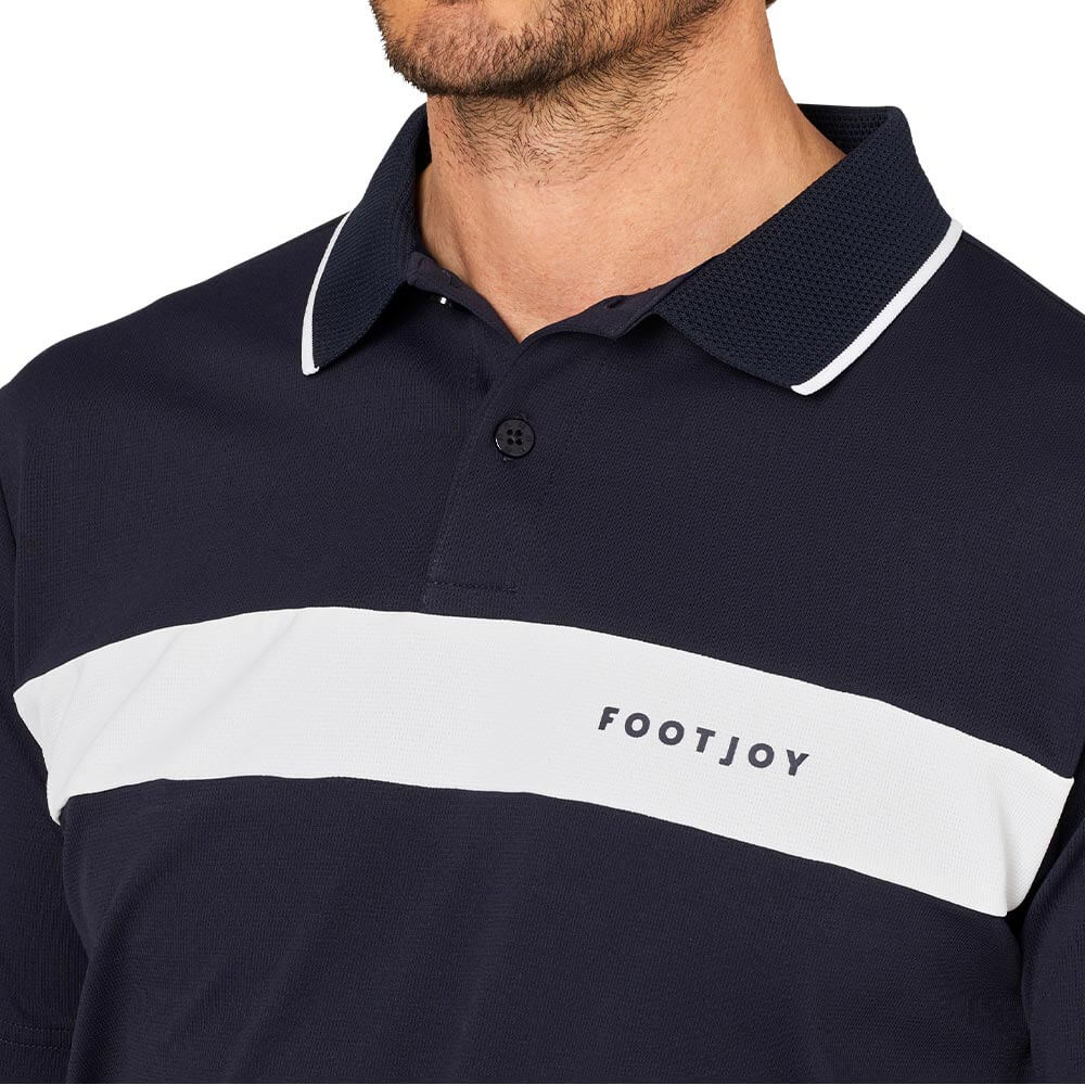 フットジョイ FootJoy メンズ チェストライン 半袖 ポロシャツ FJ-S25