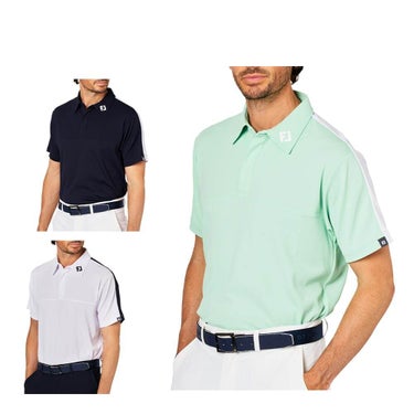 フットジョイ FootJoy　メンズ 半袖 ハーフジップ シャツ FJ-S25-S07　2025年モデル 詳細1