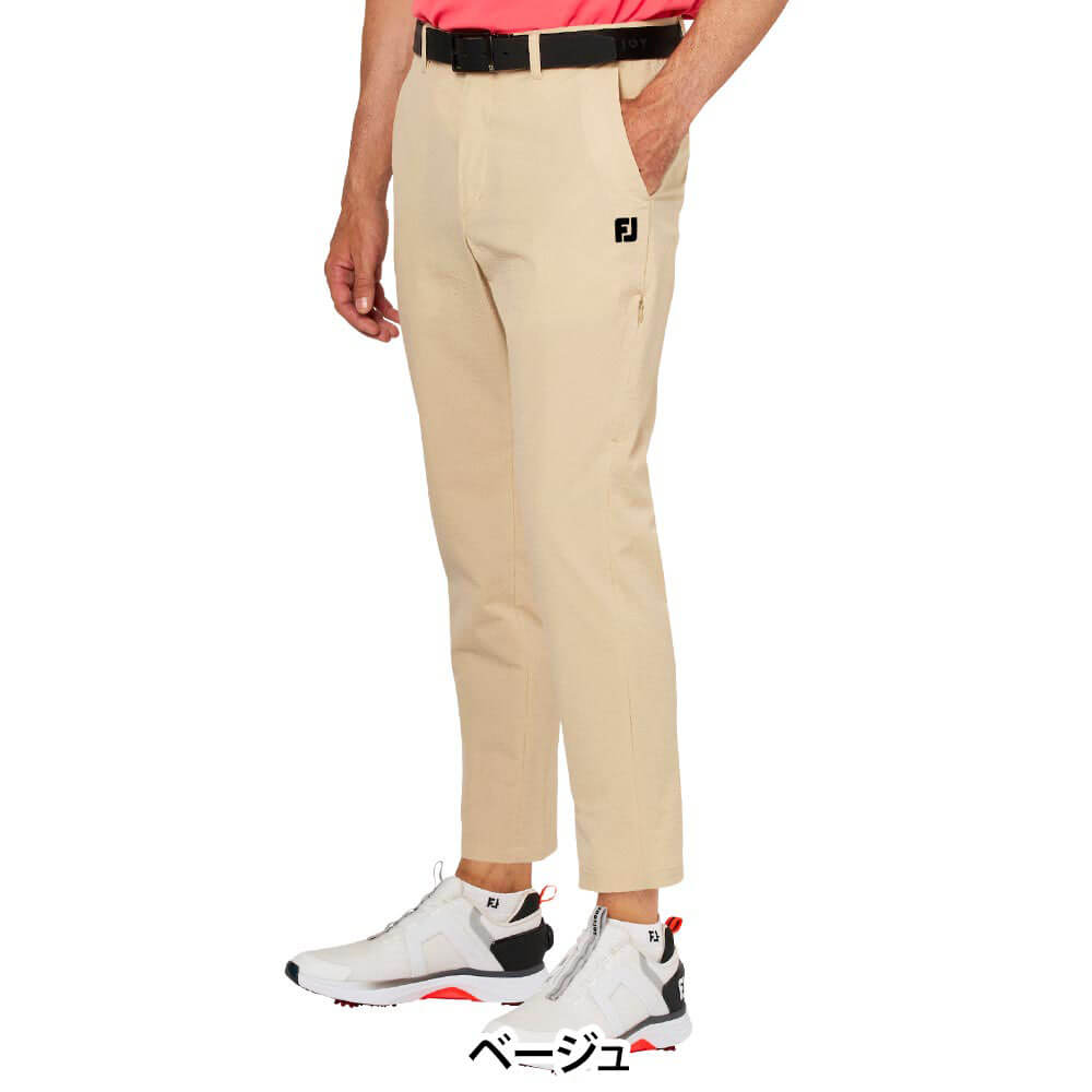 フットジョイ FootJoy メンズ シアサッカー アンクルパンツ FJ-S25-P03 2025年モデル