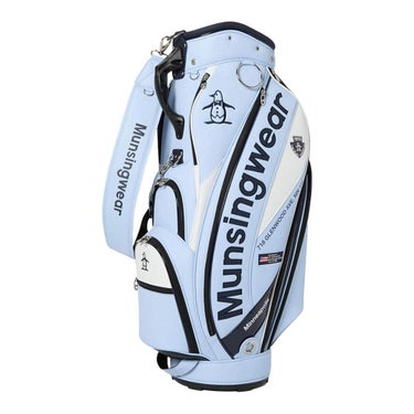 マンシングウェア Munsingwear　メンズ アクティブ キャディバッグ MG6SCB00M BL00 ブルー　2026年モデル ブルー