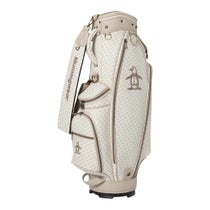 マンシングウェア Munsingwear　メンズ 総柄 キャディバッグ MG6SCB06U BG00 ベージュ　2026年モデル