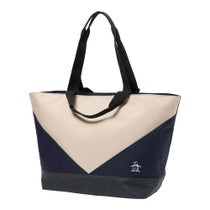 マンシングウェア Munsingwear　メンズ バイカラー ダブルハンドル トートバッグ MG6STT00U BG00 ベージュ　2026年モデル