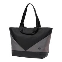 マンシングウェア Munsingwear　メンズ バイカラー ダブルハンドル トートバッグ MG6STT00U BK00 ブラック　2026年モデル