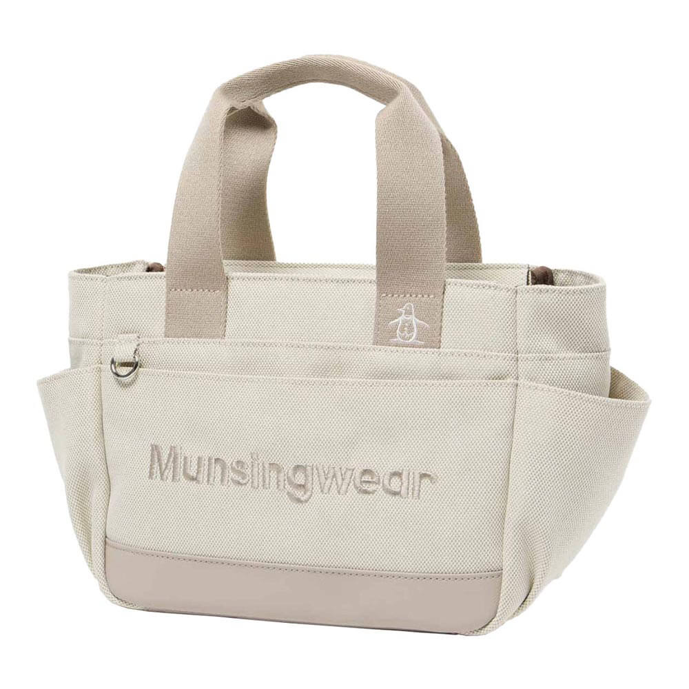 マンシングウェア Munsingwear　メンズ オックス カートバッグ MG6STT53U BG00 ベージュ　2026年モデル ベージュ