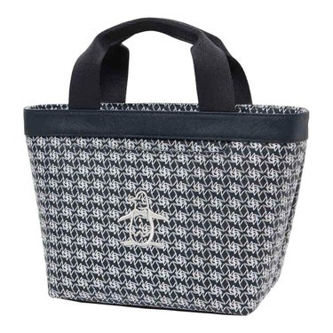 マンシングウェア Munsingwear　レディース 総柄 カートバッグ 保冷機能付き MG6STT44L NV00 ネイビー　2026年モデル ネイビー