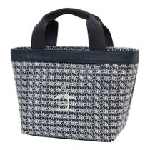 マンシングウェア Munsingwear　レディース 総柄 カートバッグ 保冷機能付き MG6STT44L NV00 ネイビー　2026年モデル